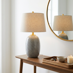 Farmhouse Table Lamp – entryway console