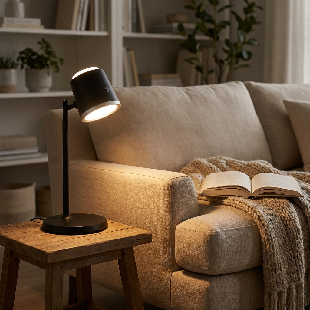 Table lamp – sofa side table
