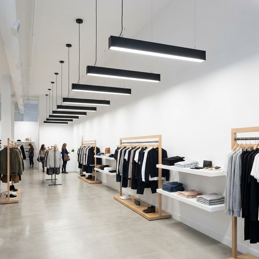 LED Linear Fixture – boutique retail